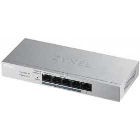 Switch zarządzalny Zyxel GS1200-5HPV2-EU0101F - Desktop, 5 x LAN 10|100|1000 Mbps, 4 x POE+ - zdjęcie 2